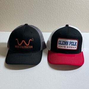 Lot of 2 Trucker Hats
